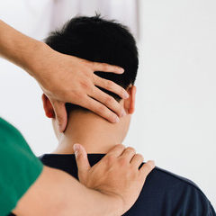 Hand Neck Shoulder massage